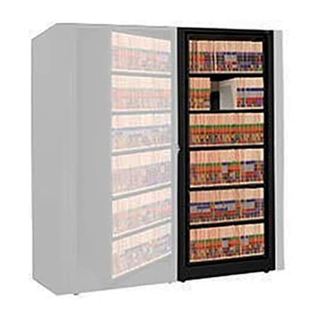 Datum Filing Systems Rotary File Cabinet Adder Unit, Legal, 5 Shelves, Light Gray XLG-A6-T47